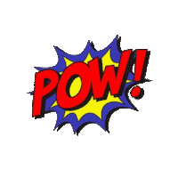 Karate Pow Sticker by Verve Taekwondo