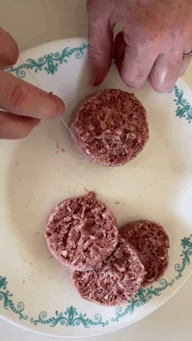 brenaloubakes giphyupload food blog sausage patties GIF