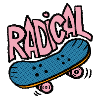Skate Ride Sticker