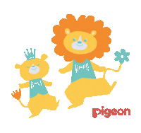 Bear Lion Sticker by Pigeon LATAM