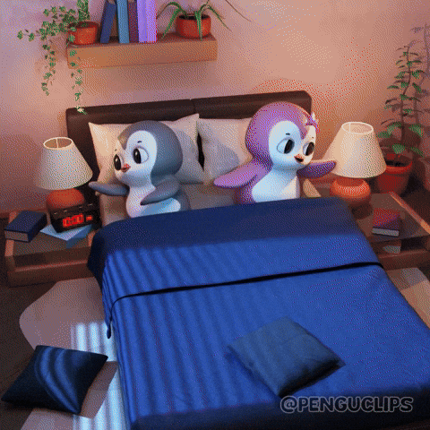 Good Night Sleeping GIF by Pengu