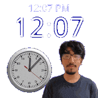 12Pm Sticker