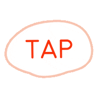 Click Tap Tap Sticker