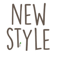 New Clothes Text Sticker by Life In Treetop
