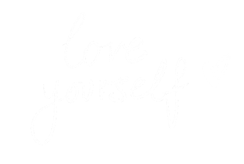 Love Yourself Heart Sticker