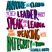 Joe Biden Quotes Sticker by Creative Courage