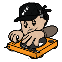 Party Dj Sticker