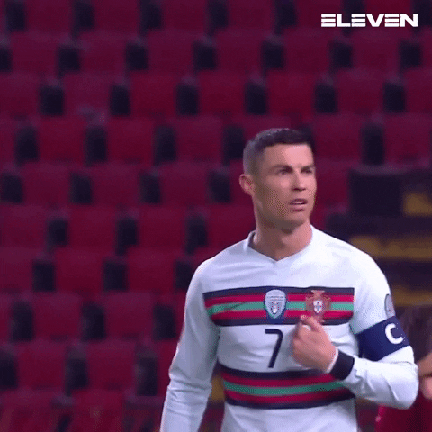 Portugal Ronaldo GIF by ElevenSportsBE