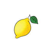 Fruit Lemon Sticker by LOFT