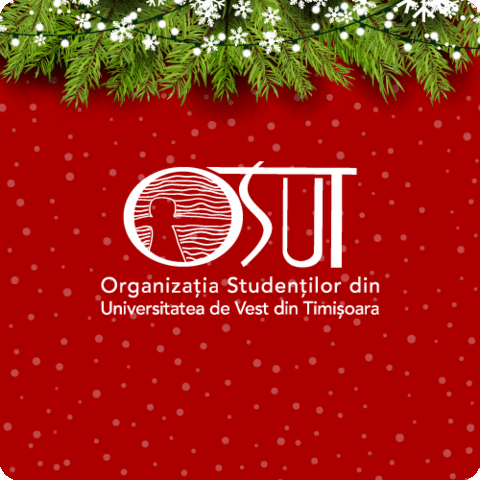 Christmas Holiday GIF by Organizația Studenților din Universitatea de Vest din Timișoara