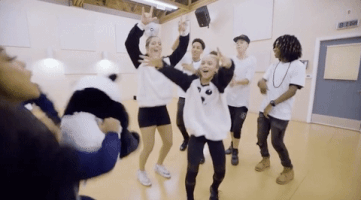 dance panda GIF by AwesomenessTV
