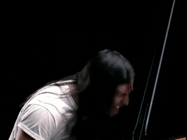 andrew w k piano GIF