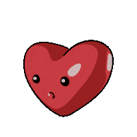 maugifs happy cute heart wow Sticker