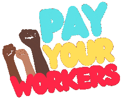 Fashion Pay Up Sticker by Clean Clothes Campaign