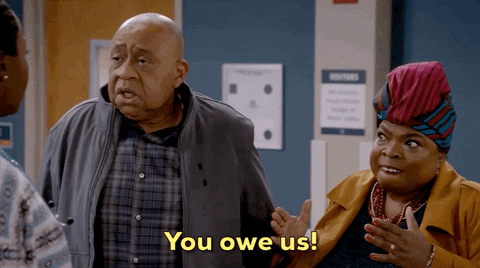 You Owe Me Reaction GIF by CBS