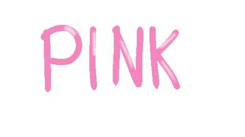 Pink Words Sticker