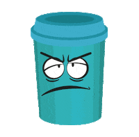 Smusya coffee face emotion motion lib Sticker