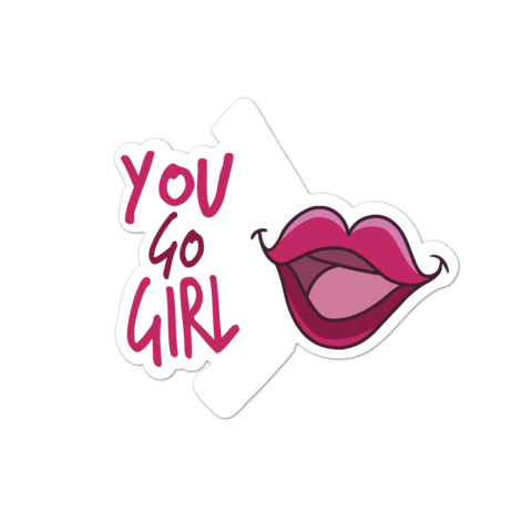 Girl Women Sticker