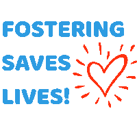 carestl fosteringsaveslives carestl icarestl Sticker