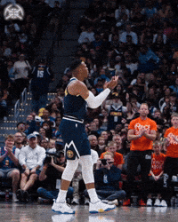 Russell Westbrook Clapping GIF by Denver Nuggets