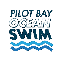 Ocean Swim Sticker by Tauranga Half