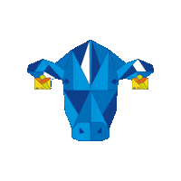 Cow Sticker by AltaDeutschland