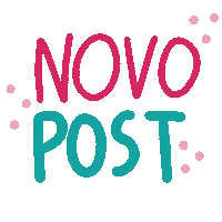 Novo Post Sticker by Eita, Pati Borbolla