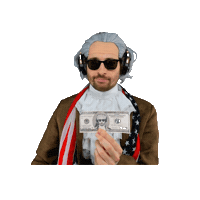 Defunding It Crowd Sticker