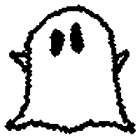 Halloween Ghost Sticker
