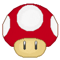Mushroom Toad Sticker