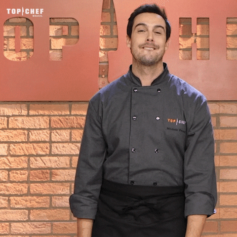 Reality Reaction GIF by Top Chef Brasil