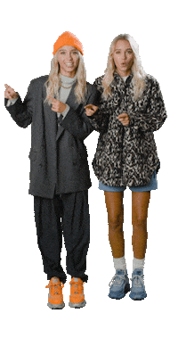 Happy Lisa And Lena Sticker by Buffalo