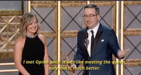 John Oliver Queen GIF by Emmys