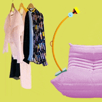 oneimaginarygirl fashion popupshop fashiondesign colorblock GIF