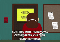 mad teacher GIF by South Park 
