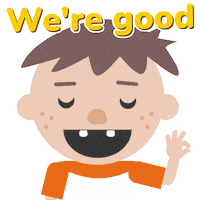 No Problem Chill Sticker by Woohoo Storytime
