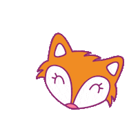 Yuyenia fox littlefox Sticker