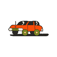 Pumpkin Spice Car Sticker by Maeve Chocolate