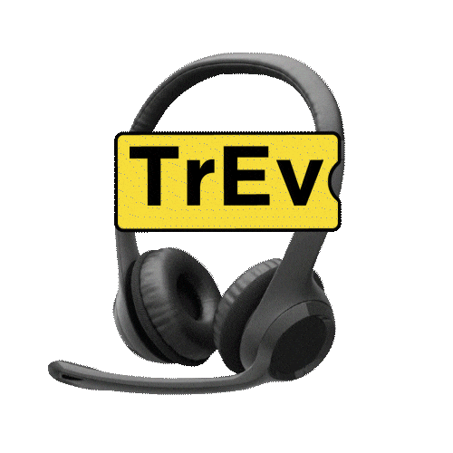 Headphones Trevolution Sticker by Dyninno