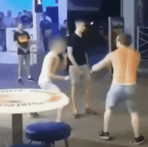 cristianotegui fight kick personal self GIF