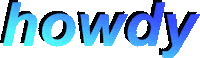 Rainbow Text Sticker