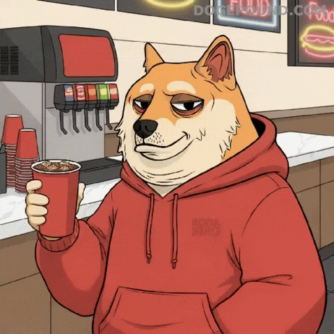 Sipping Shiba Inu GIF by Doge Pound