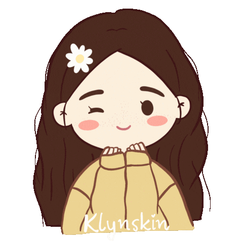 klynskin giphyupload skincare kbeauty coreana Sticker