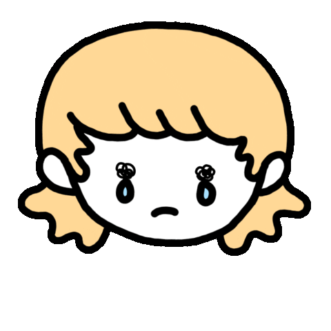 momocha cry tears 涙 momocha Sticker