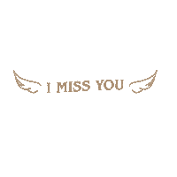 I Miss You Angel Sticker by Anne Wilson