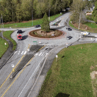 strongtownslangley canada drone surrey roundabout GIF
