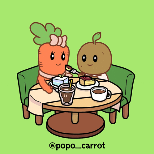 popo_carrot giphyupload cute sweet eating GIF