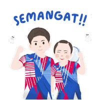 Jordan Badminton Sticker