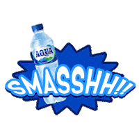 Sport Smash Sticker by SehatAQUA