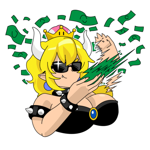 bowsette Sticker